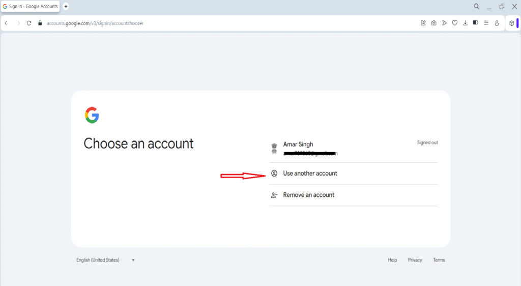 other gmail se login kare